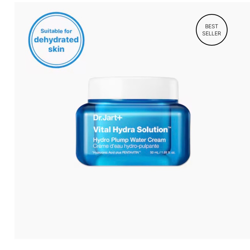 Dr. Jart Vital Hydra Solution Water Cream Glow Moisturizer With Hyaluronic‎ Acid